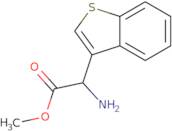 Methyl 2-amino-2-(1-benzothiophen-3-yl)acetate