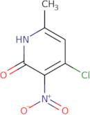 4-Chloro-6-methyl-3-nitro-1,2-dihydropyridin-2-one