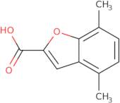 4,7-Dimethylbenzofuran-2-carboxylic acid