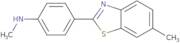 N-Methyl-4-(6-methyl-1,3-benzothiazol-2-yl)aniline