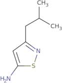 3-(2-Methylpropyl)-1,2-thiazol-5-amine