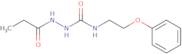 N-{[(2-Phenoxyethyl)carbamoyl]amino}propanamide