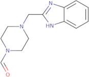 4-((1H-Benzo[D]imidazol-2-yl)methyl)piperazine-1-carbaldehyde