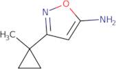 3-(1-Methylcyclopropyl)-1,2-oxazol-5-amine