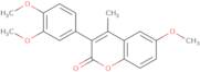 3-(3’,4’-Dimethoxyphenyl)-6-methoxy-4-methylcoumarin