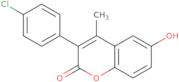 3-(4-Chlorophenyl)-6-hydroxy-4-methylchromen-2-one