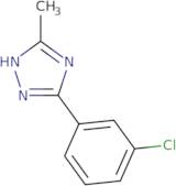 3-(3-Chlorophenyl)-5-methyl-1H-1,2,4-triazole