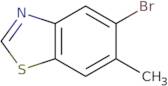 5-Bromo-6-methyl-1,3-benzothiazole