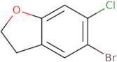5-Bromo-6-chloro-2,3-dihydro-1-benzofuran