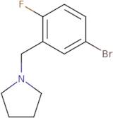 4-Bromo-1-fluoro-pyrrolidinobenzene