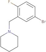 4-Bromo-1-fluoro-2-(piperidinomethyl)benzene