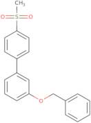 1-[3-(Benzyloxy)phenyl]-4-methanesulfonylbenzene