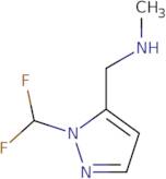 {[1-(Difluoromethyl)-1H-pyrazol-5-yl]methyl}(methyl)amine