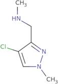 [(4-Chloro-1-methyl-1H-pyrazol-3-yl)methyl](methyl)amine