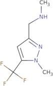 Methyl(([1-methyl-5-(trifluoromethyl)-1H-pyrazol-3-yl]methyl))amine