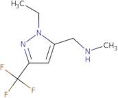 ([1-Ethyl-3-(trifluoromethyl)-1H-pyrazol-5-yl]methyl)(methyl)amine