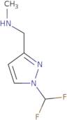 {[1-(Difluoromethyl)pyrazol-3-yl]methyl}methylamine