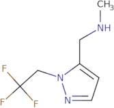 Methyl({[1-(2,2,2-trifluoroethyl)-1H-pyrazol-5-yl]methyl})amine