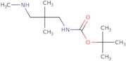 tert-Butyl N-[2,2-dimethyl-3-(methylamino)propyl]carbamate