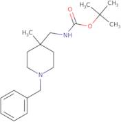 Tert-Butyl 1-Benzyl-4-Methylpiperidin-4-Yl)Methyl)Carbamate