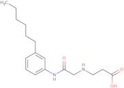 3-[[2-(3-Hexylanilino)-2-oxoethyl]amino]propanoic acid