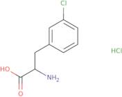 2-Amino-3-(3-chlorophenyl)propanoic acid hydrochloride