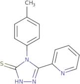 4-(4-Methylphenyl)-5-(pyridin-2-yl)-4H-1,2,4-triazole-3-thiol