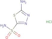 5-Amino-1,3,4-thiadiazole-2-sulfonamide Hydrochloride Salt