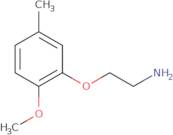 2-(2-Methoxy-5-methylphenoxy)ethan-1-amine