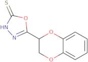 5-(2,3-Dihydro-1,4-benzodioxin-2-yl)-1,3,4-oxadiazole-2-thiol