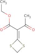 Ethyl 2-(1,3-dithietan-2-ylidene)-3-oxobutanoate