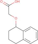 2-(1,2,3,4-Tetrahydronaphthalen-1-yloxy)acetic acid