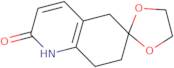 7,8-dihydro-1H-spiro[[1,3]dioxolane-2,6-quinolin]-2(5H)-one