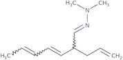 (Z)-2-((3E,5Z)-2-Allylhepta-3,5-dien-1-ylidene)-1,1-dimethylhydrazine