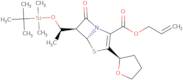 (5R,6S)-6-[(1R)-1-[[(1,1-Dimethylethyl)dimethylsilyl]oxy]ethyl]-7-oxo-3-[(2R)-tetrahydro-2-furanyl]-4-thia-1-azabicyclo[3.2.0]hept-2 -ene-2-carboxylic acid 2-propenyl ester , Faropenem intermediate
