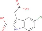 3-(Carboxymethyl)-5-chloro-1H-indole-2-carboxylic acid