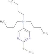 2-(Methylthio)-5-(tributylstannyl)pyrimidine