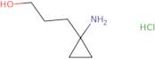 3-(1-Aminocyclopropyl)propan-1-ol hydrochloride