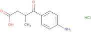 4-(4-Aminophenyl)-3-methyl-4-oxobutanoic acid hydrochloride