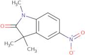 1,3-Dihydro-1,3,3-trimethyl-5-nitro-2H-indole-2-one