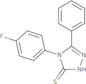 4-(4-Fluorophenyl)-5-phenyl-4H-1,2,4-triazole-3-thiol