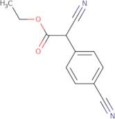 Ethyl 2-cyano-2-(4-cyanophenyl)acetate