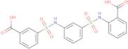 3-({3-[(2-Carboxyphenyl)sulfamoyl]phenyl}sulfamoyl)benzoic acid