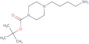4-(4-Amino-butyl)-piperazine-1-carboxylic acid tert-butyl ester+