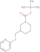 3-(Pyridin-2-ylsulfanylmethyl)-piperidine-1-carboxylic acid tert-butyl ester