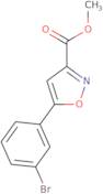 Methyl 5-(3-bromophenyl)isoxazole-3-carboxylate