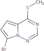 7-bromo-4-(methylthio)pyrrolo[2,1-f][1,2,4]triazine