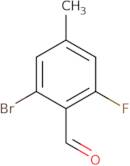 2-bromo-6-fluoro-4-methylbenzaldehyde