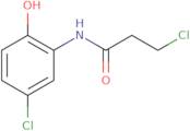 3-Chloro-N-(5-chloro-2-hydroxyphenyl)propanamide