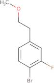 1-Bromo-2-fluoro-4-(2-methoxyethyl)benzene